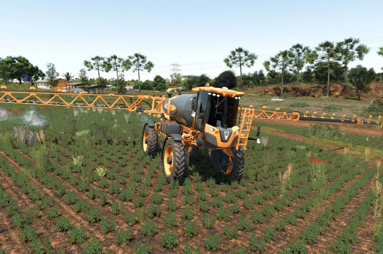 Обприскувач Jacto Uniport 4530 для Farming Simulator 25