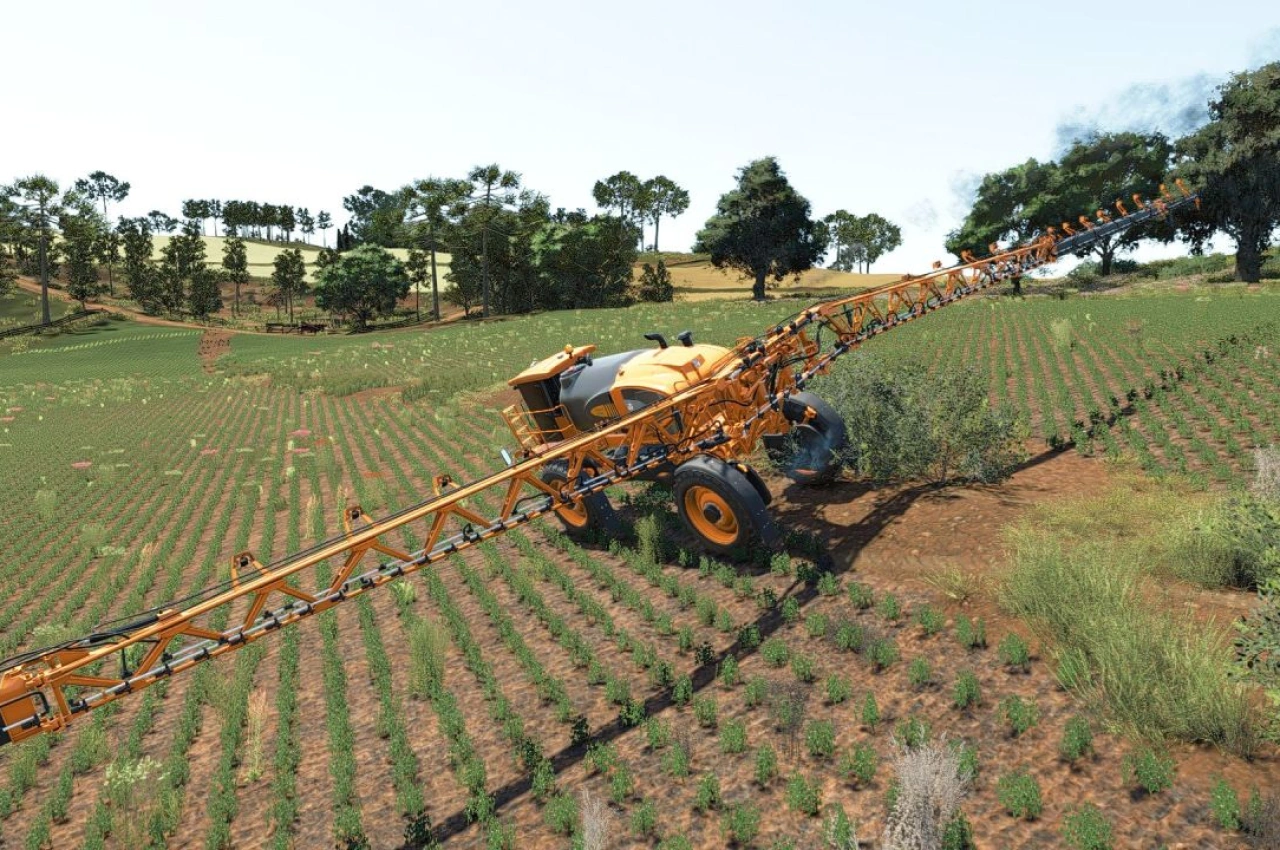 Обприскувач Jacto Uniport 4530 для Farming Simulator 25