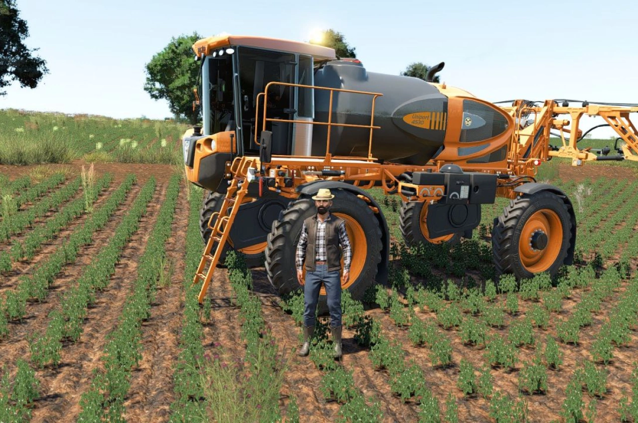 Обприскувач Jacto Uniport 4530 для Farming Simulator 25