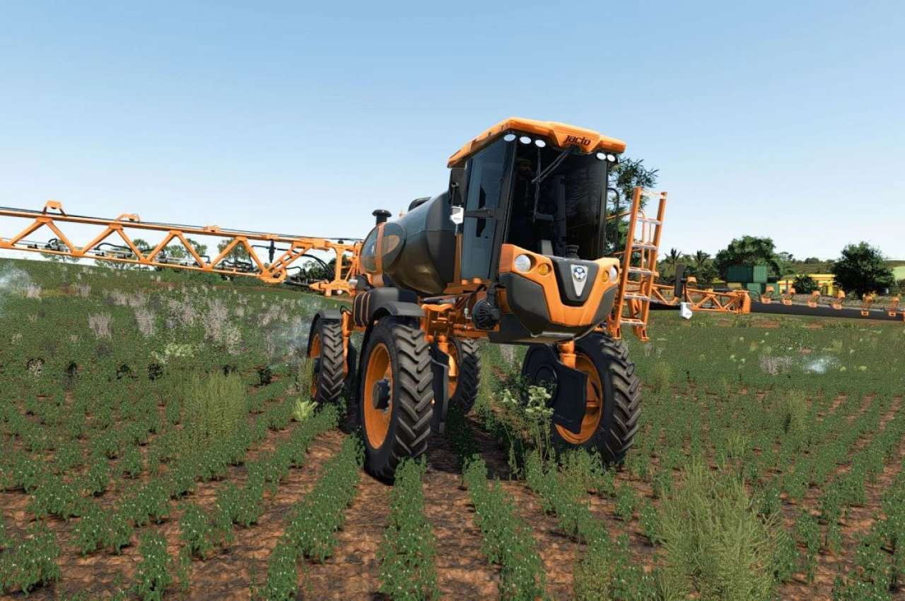 Обприскувач Jacto Uniport 4530 для Farming Simulator 25