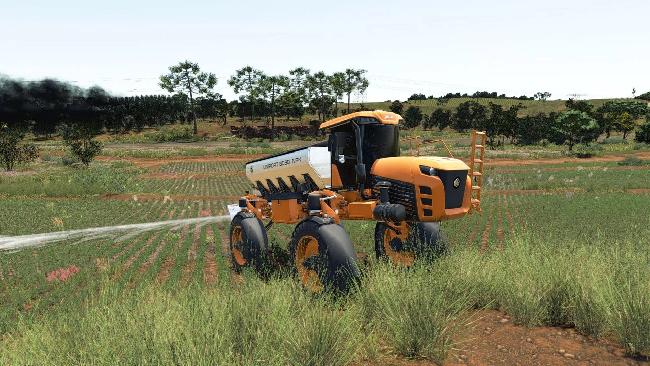 Розкидач добрив Jacto Uniport 8030 NPK для Farming Simulator 25