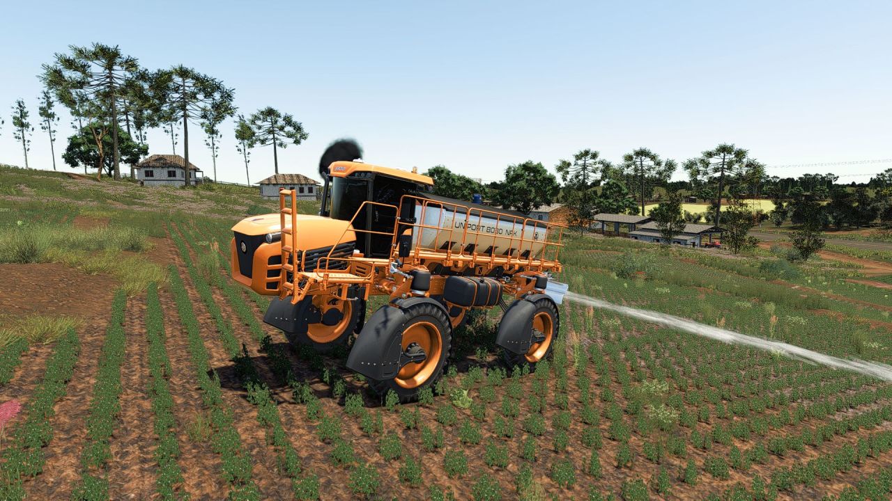 Fertilizer Spreader Jacto Uniport 8030 NPK for Farming Simulator 25