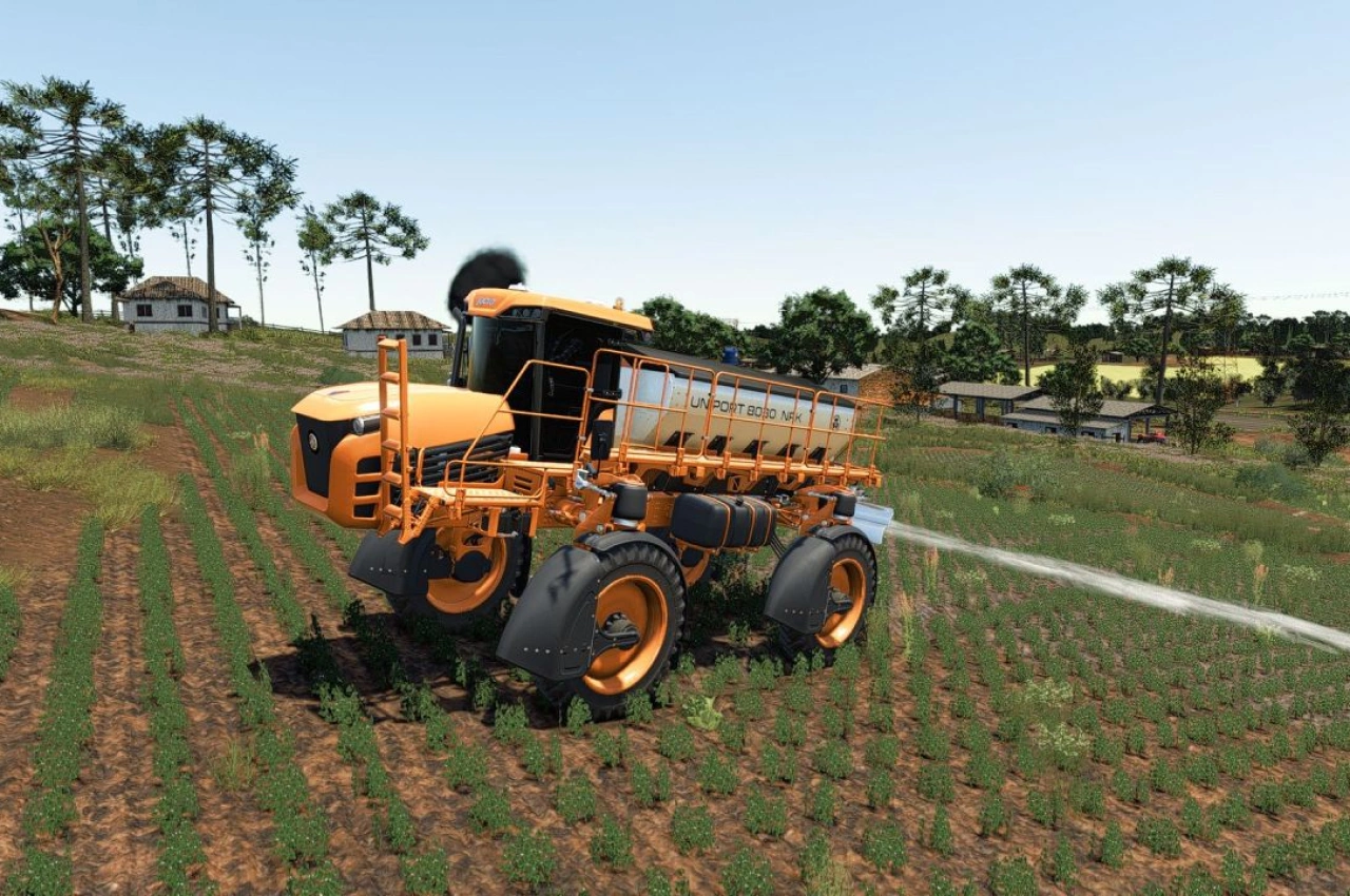 Розкидач добрив Jacto Uniport 8030 NPK для Farming Simulator 25