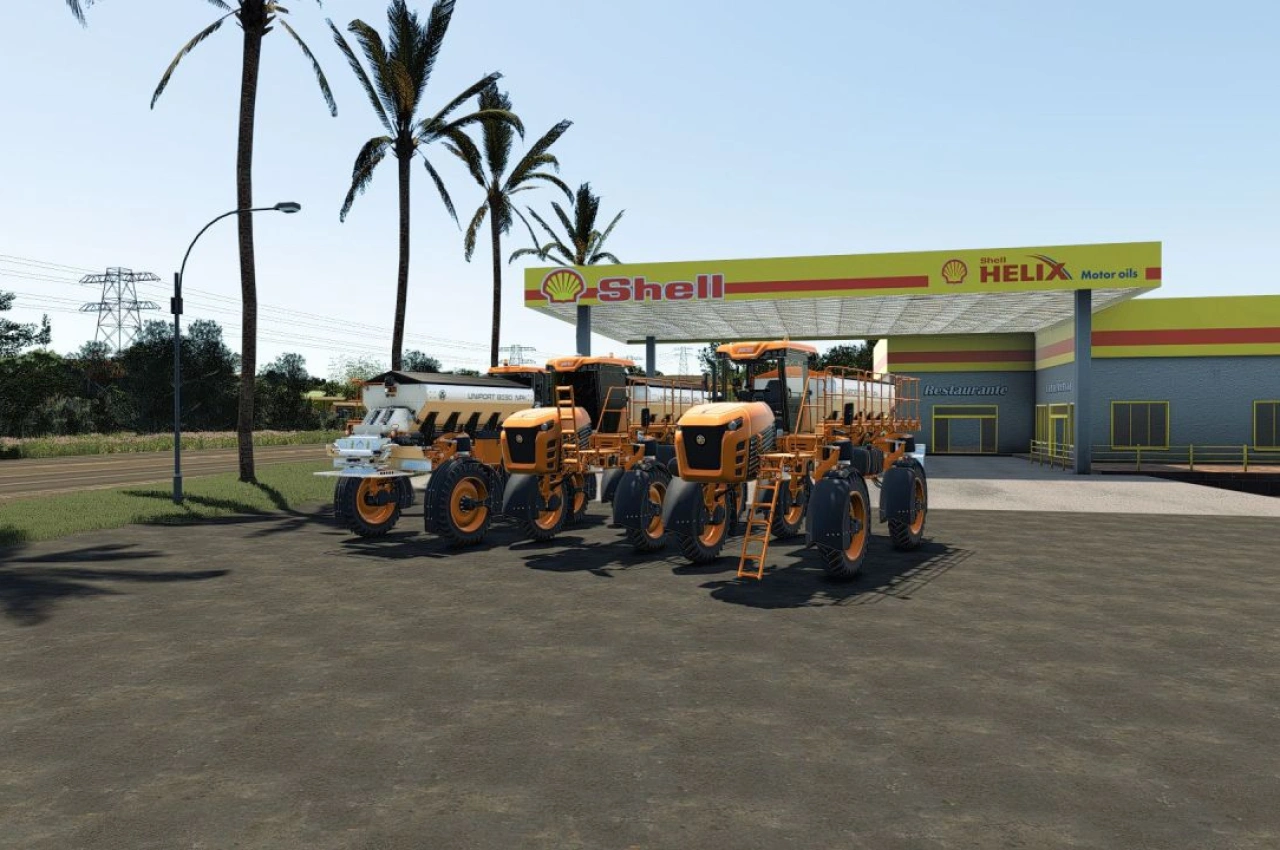 Розкидач добрив Jacto Uniport 8030 NPK для Farming Simulator 25