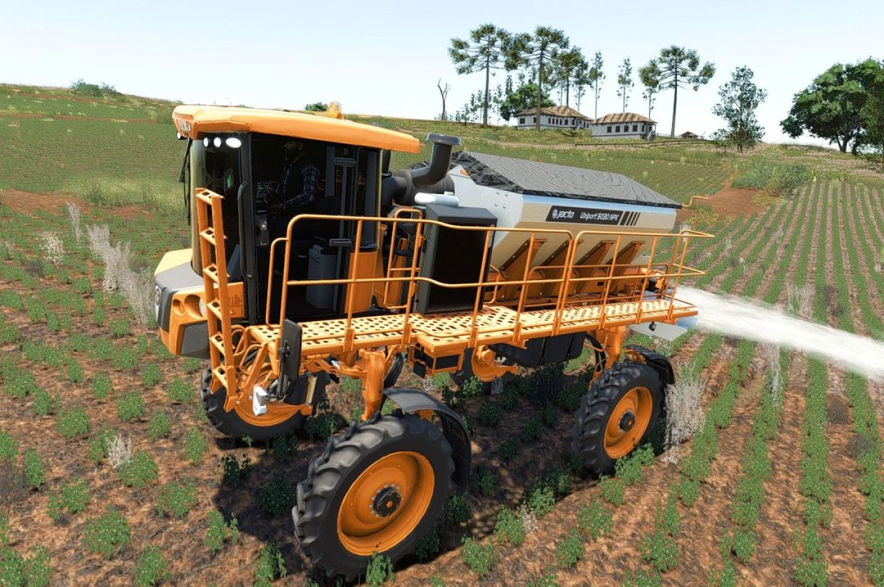 Розкидач добрив Jacto 5030 NPK для Farming Simulator 25