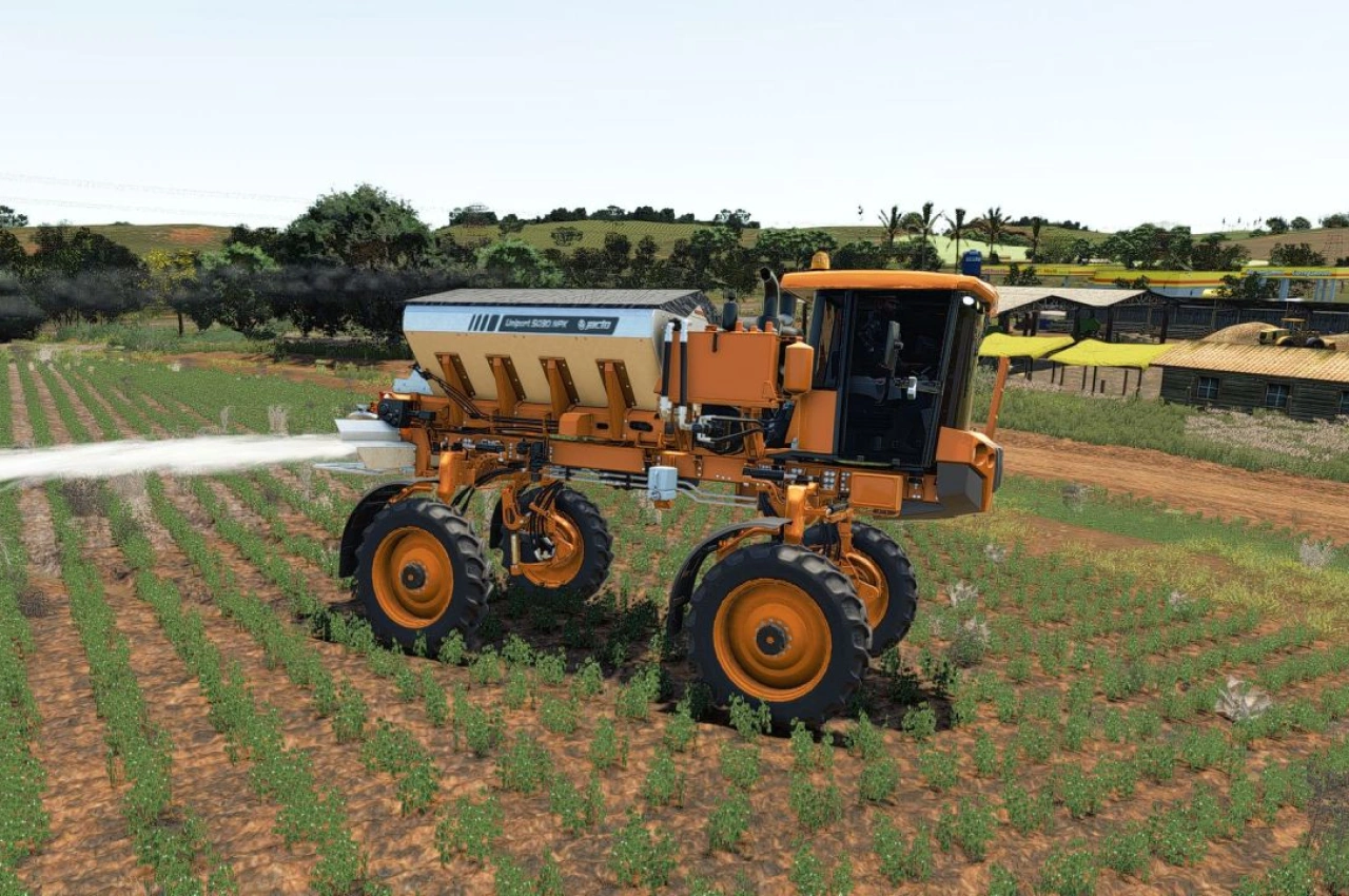 Розкидач добрив Jacto 5030 NPK для Farming Simulator 25