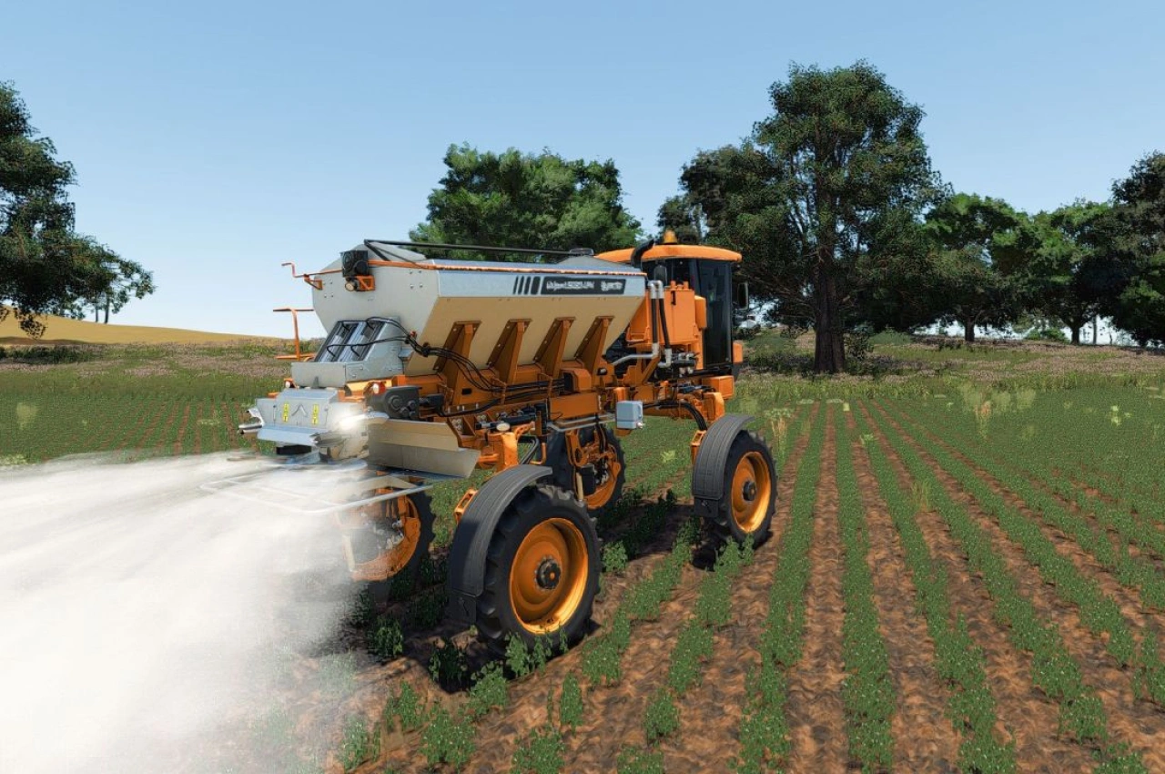 Розкидач добрив Jacto 5030 NPK для Farming Simulator 25