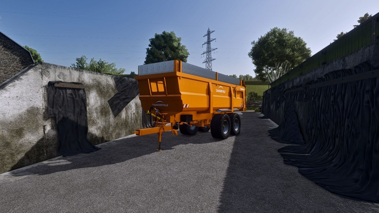Причіп Dangreville B One 32 для Farming Simulator 25