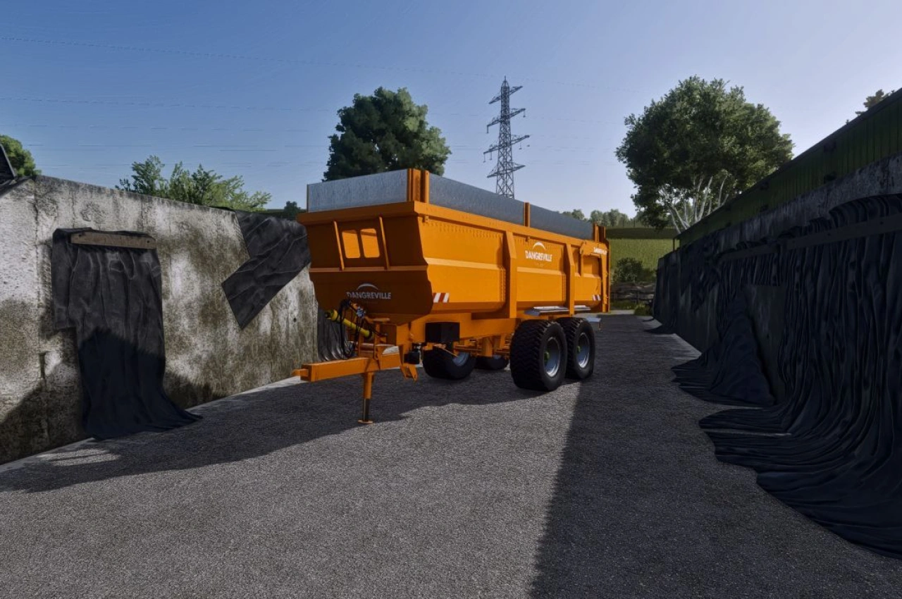 Причіп Dangreville B One 32 для Farming Simulator 25