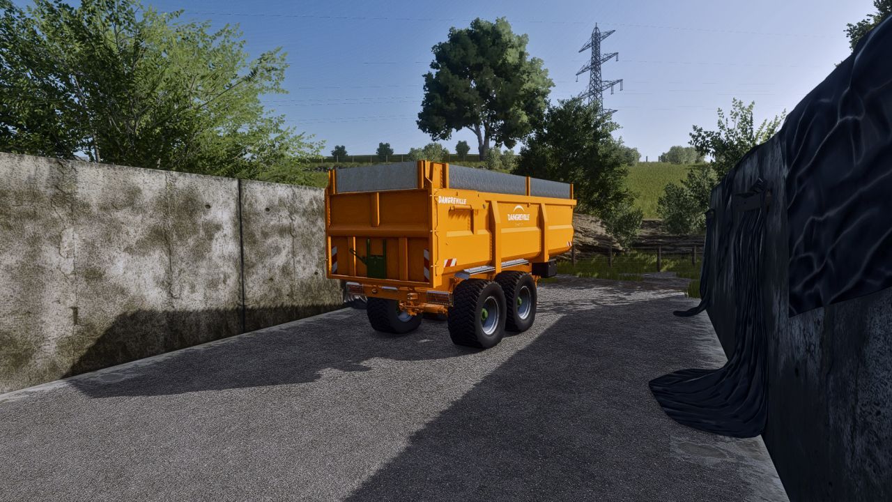 Причіп Dangreville B One 32 для Farming Simulator 25