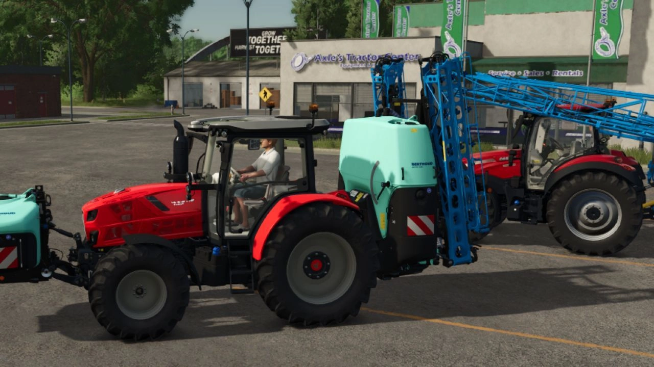 Обприскувач Berthoud Spridoport для Farming Simulator 25