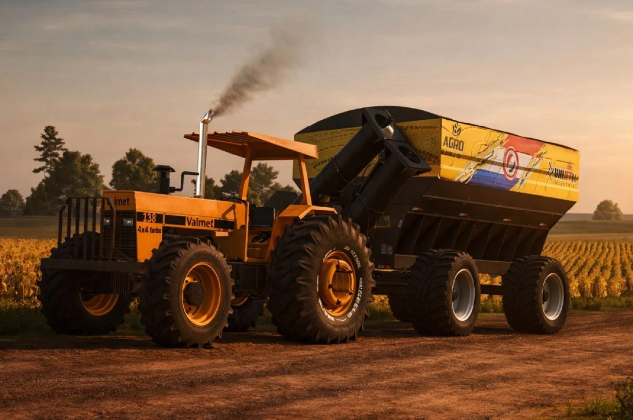 Трактор Valmet 118, 128, 138 для Farming Simulator 25