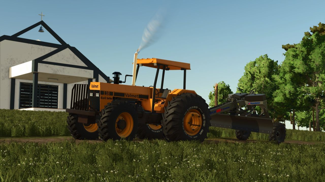 Трактор Valmet 118, 128, 138 для Farming Simulator 25