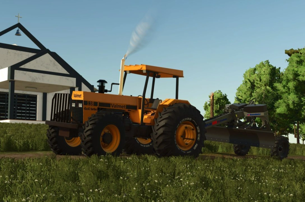 Трактор Valmet 118, 128, 138 для Farming Simulator 25