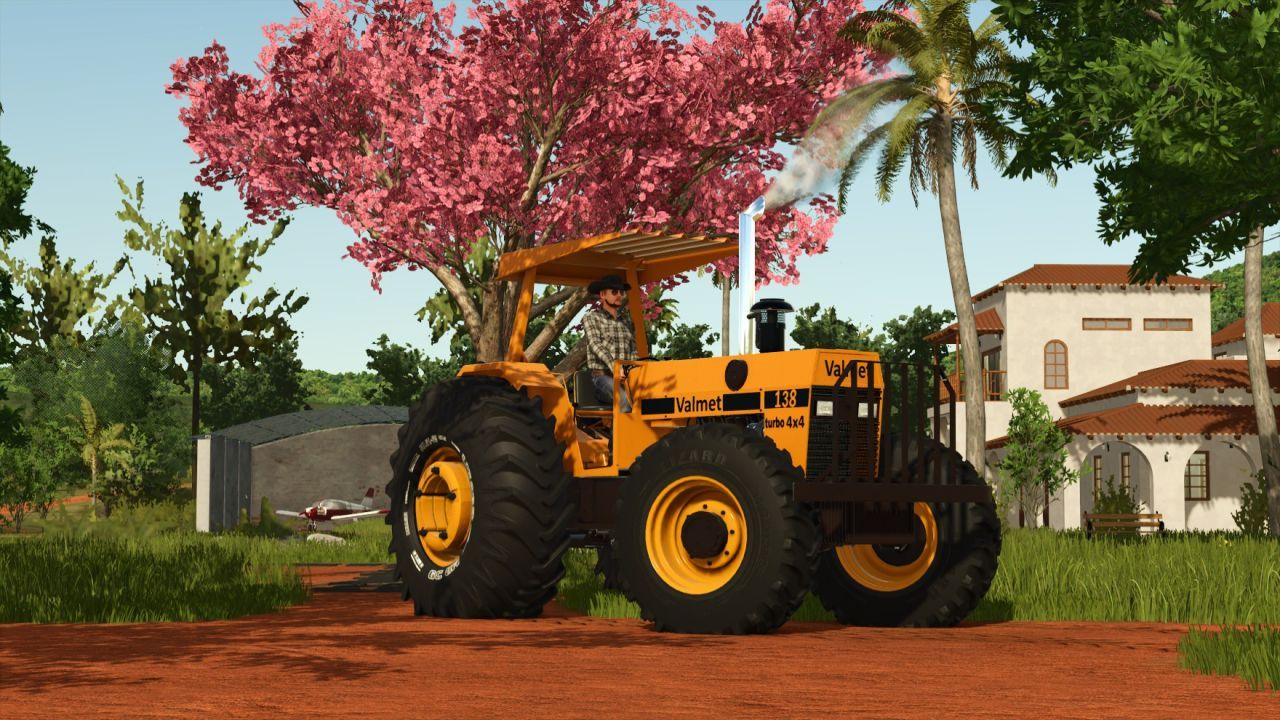 Трактор Valmet 118, 128, 138 для Farming Simulator 25