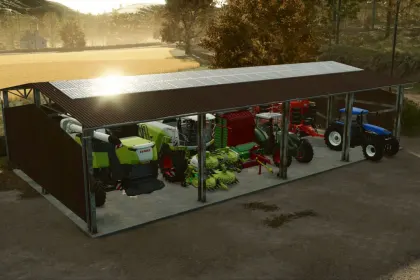 Старий іржавий сарай (Old Rusty Shed) для Farming Simulator 25 — 1