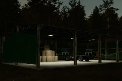 Старий іржавий сарай (Old Rusty Shed) для Farming Simulator 25 — 3