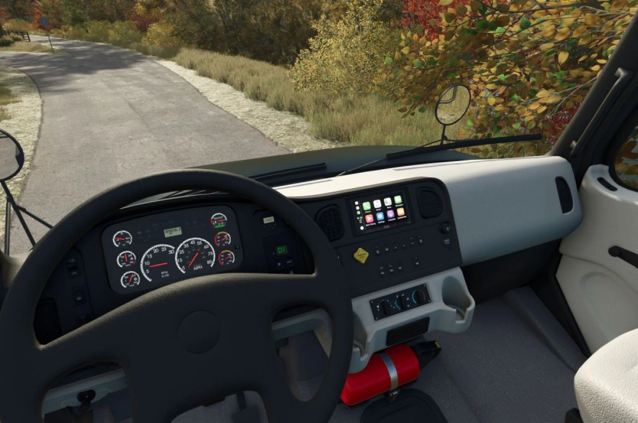 Вантажівка Freightliner M2 Dumper для Farming Simulator 25