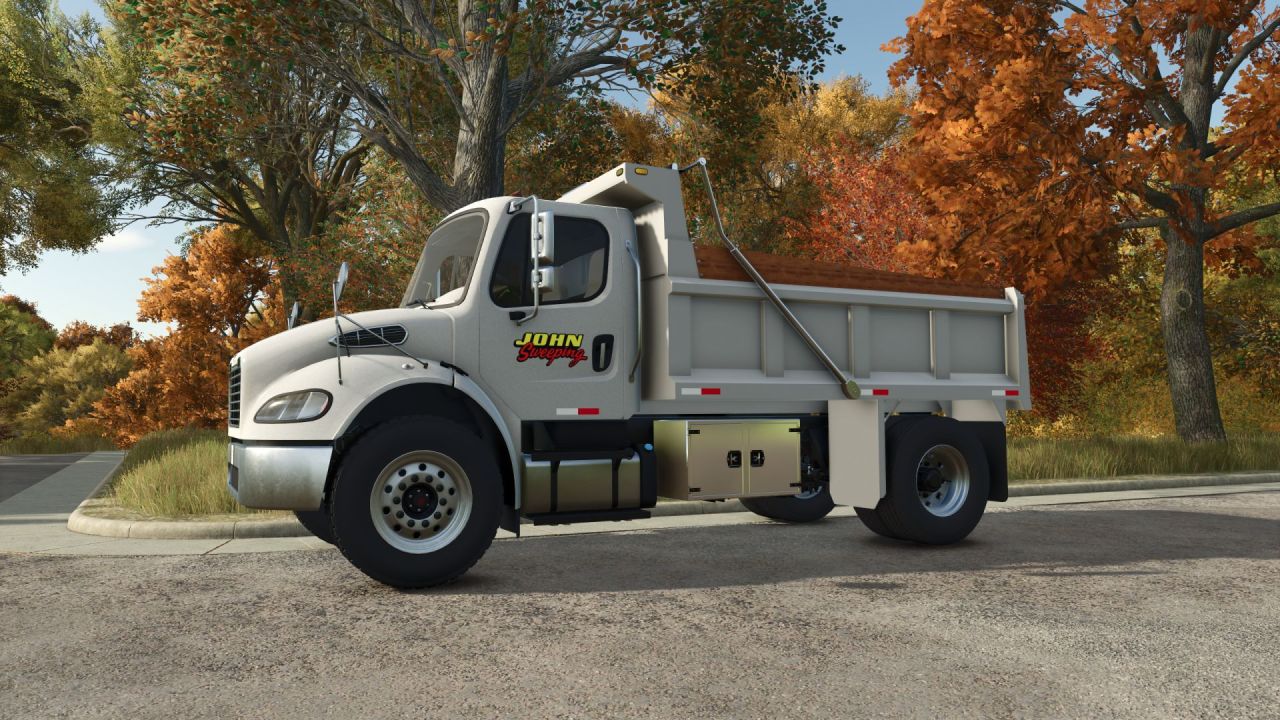 Вантажівка Freightliner M2 Dumper для Farming Simulator 25
