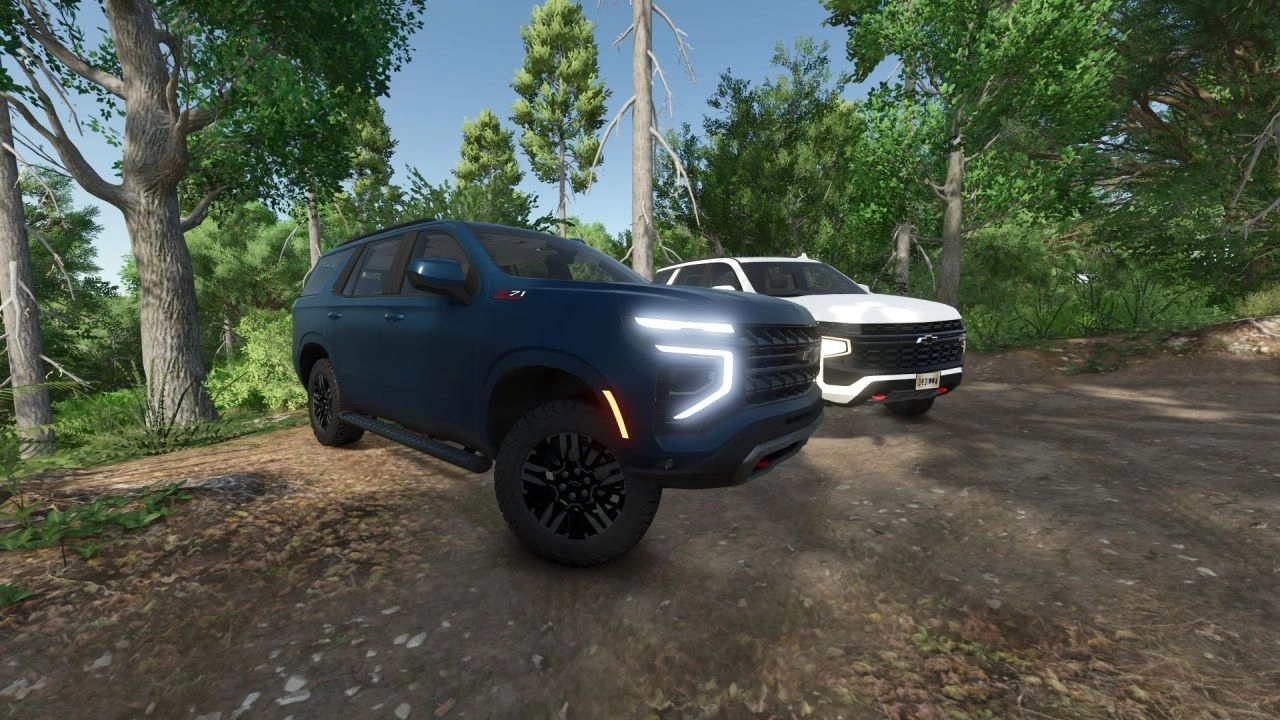 Автомобіль Chevrolet Tahoe Z71 2025 для Farming Simulator 25