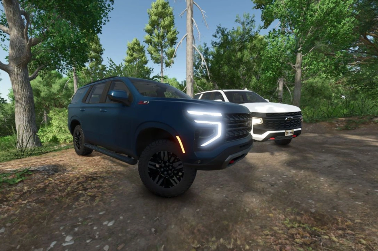 Автомобіль Chevrolet Tahoe Z71 2025 для Farming Simulator 25