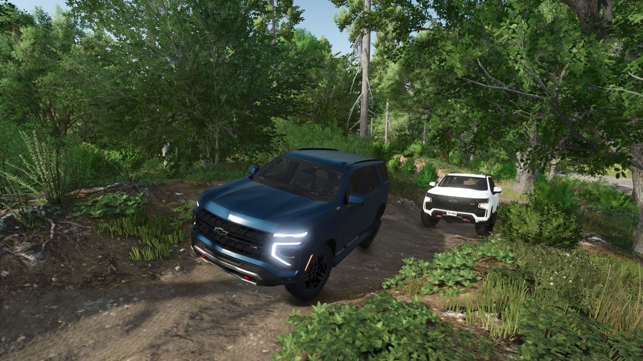 Car Chevrolet Tahoe Z71 2025 for Farming Simulator 25