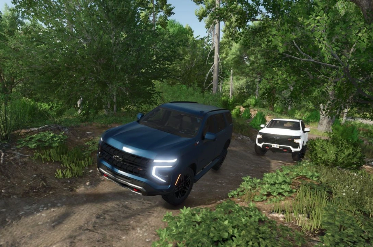 Автомобіль Chevrolet Tahoe Z71 2025 для Farming Simulator 25