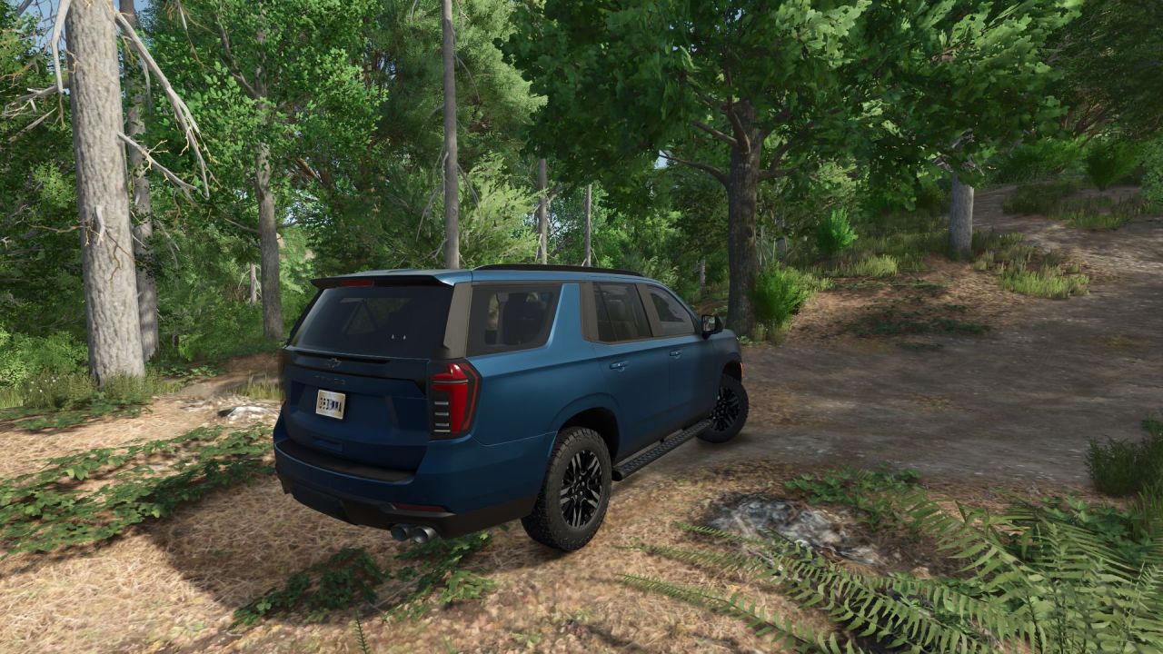 Car Chevrolet Tahoe Z71 2025 for Farming Simulator 25