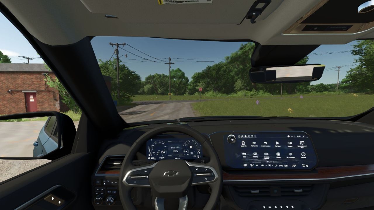 Car Chevrolet Tahoe Z71 2025 for Farming Simulator 25