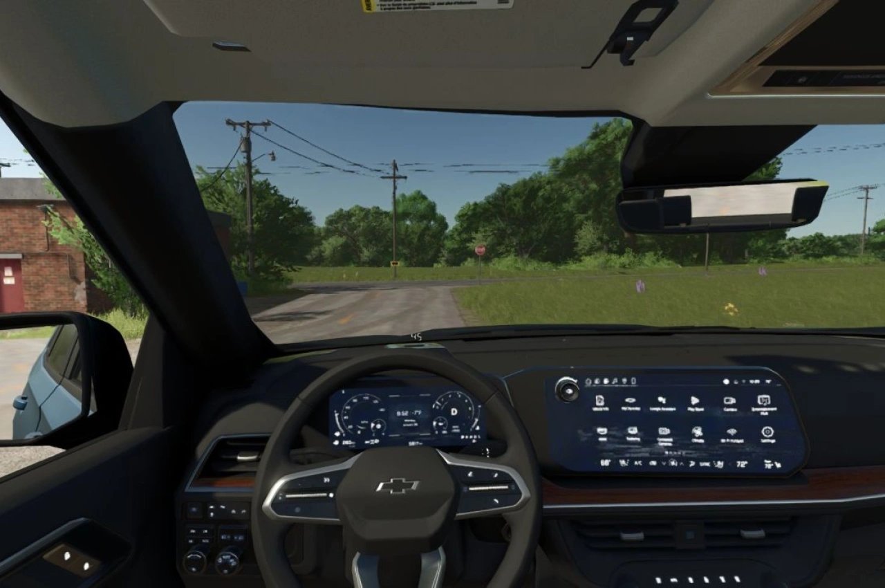 Автомобіль Chevrolet Tahoe Z71 2025 для Farming Simulator 25