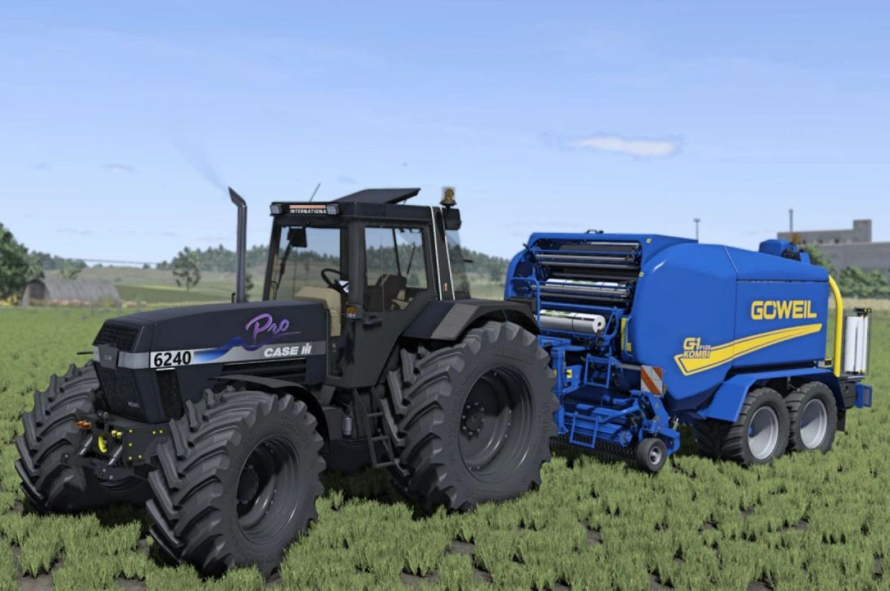 Трактор Case IH 6200 XL Series для Farming Simulator 25