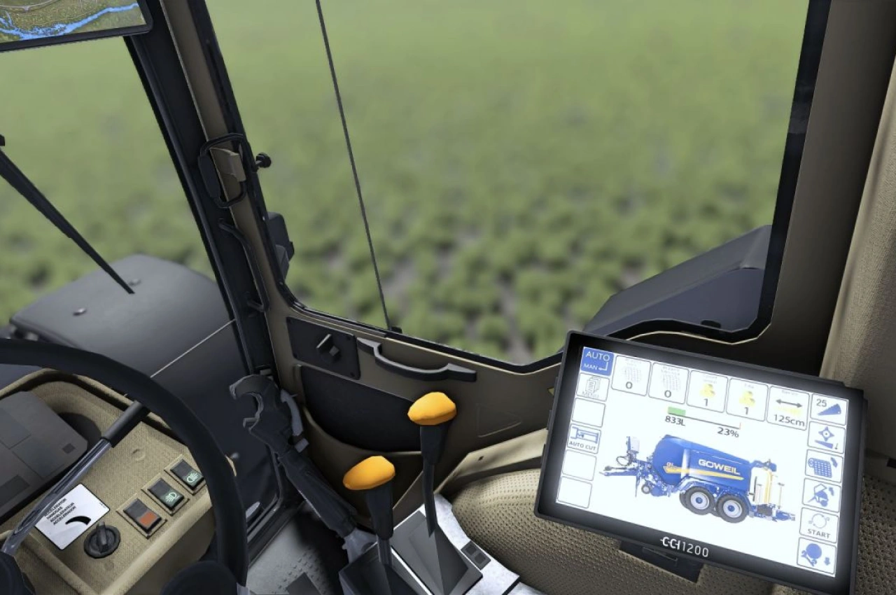 Трактор Case IH 6200 XL Series для Farming Simulator 25