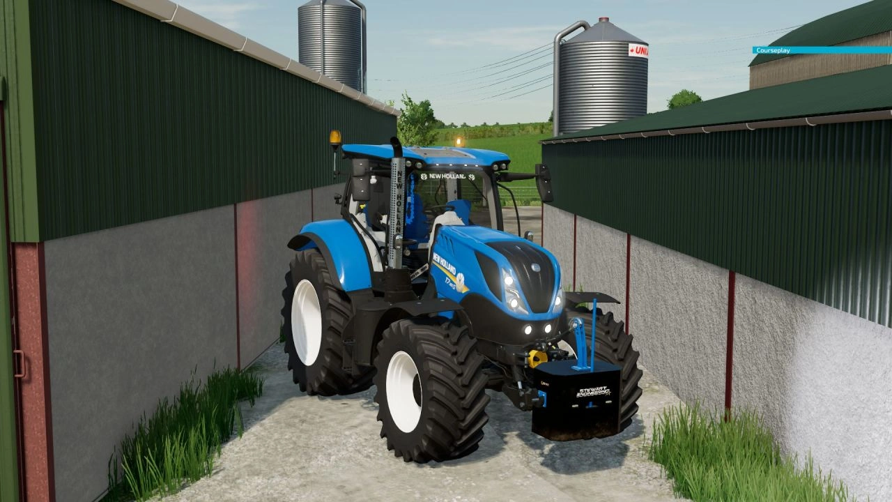 Трактор New Holland T7 SWB Edit для Farming Simulator 22