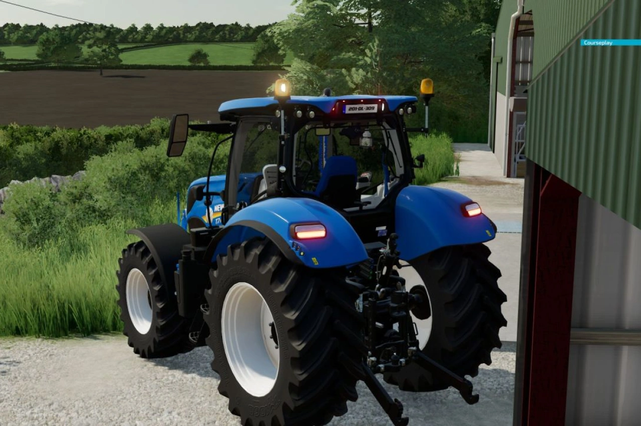 Трактор New Holland T7 SWB Edit для Farming Simulator 22