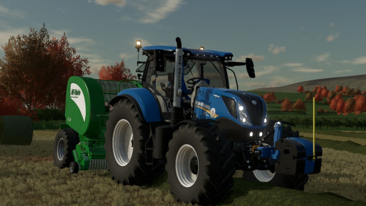 Traktor New Holland T7 SWB Edit do Farming Simulator 22
