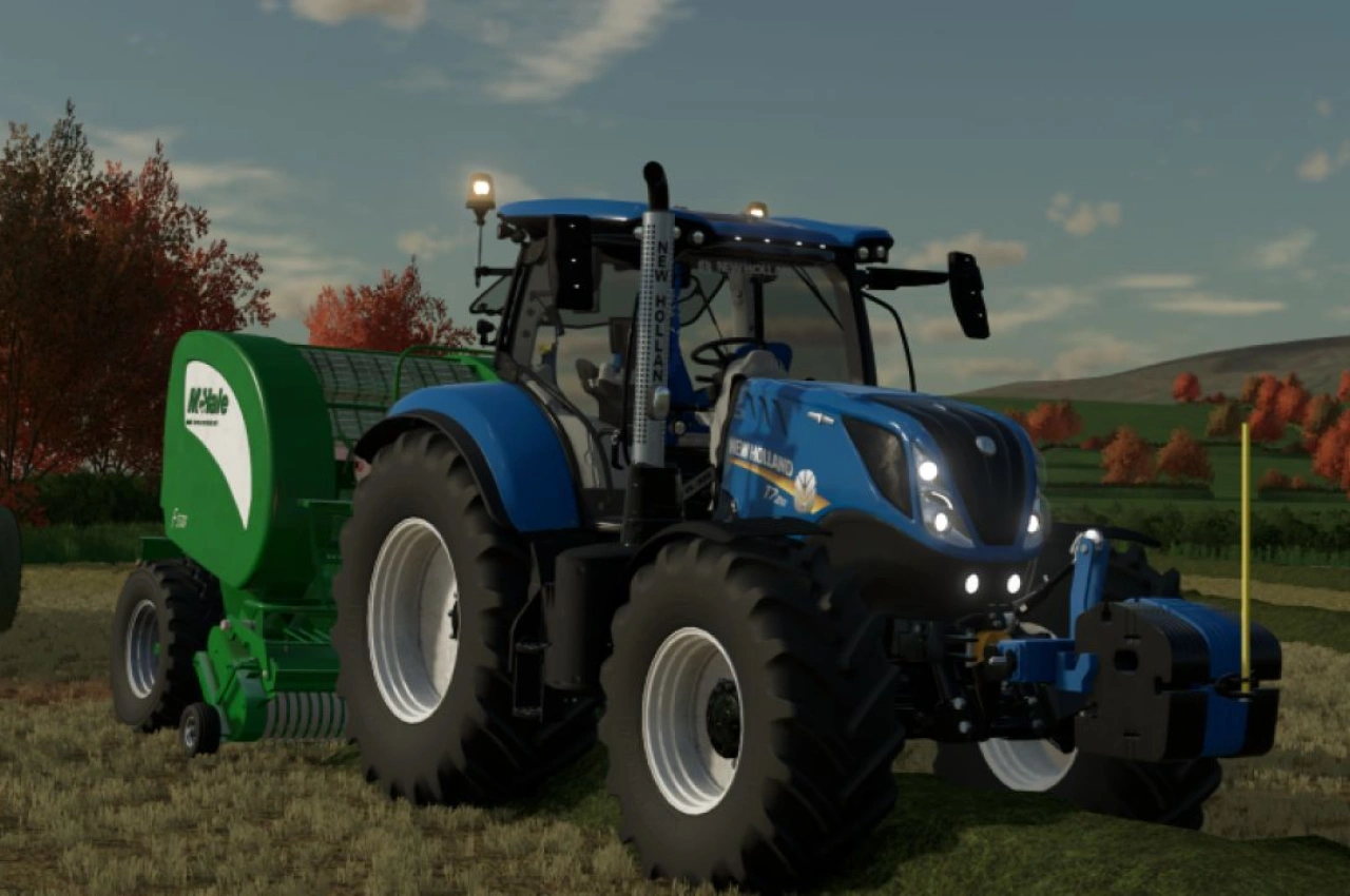 Трактор New Holland T7 SWB Edit для Farming Simulator 22