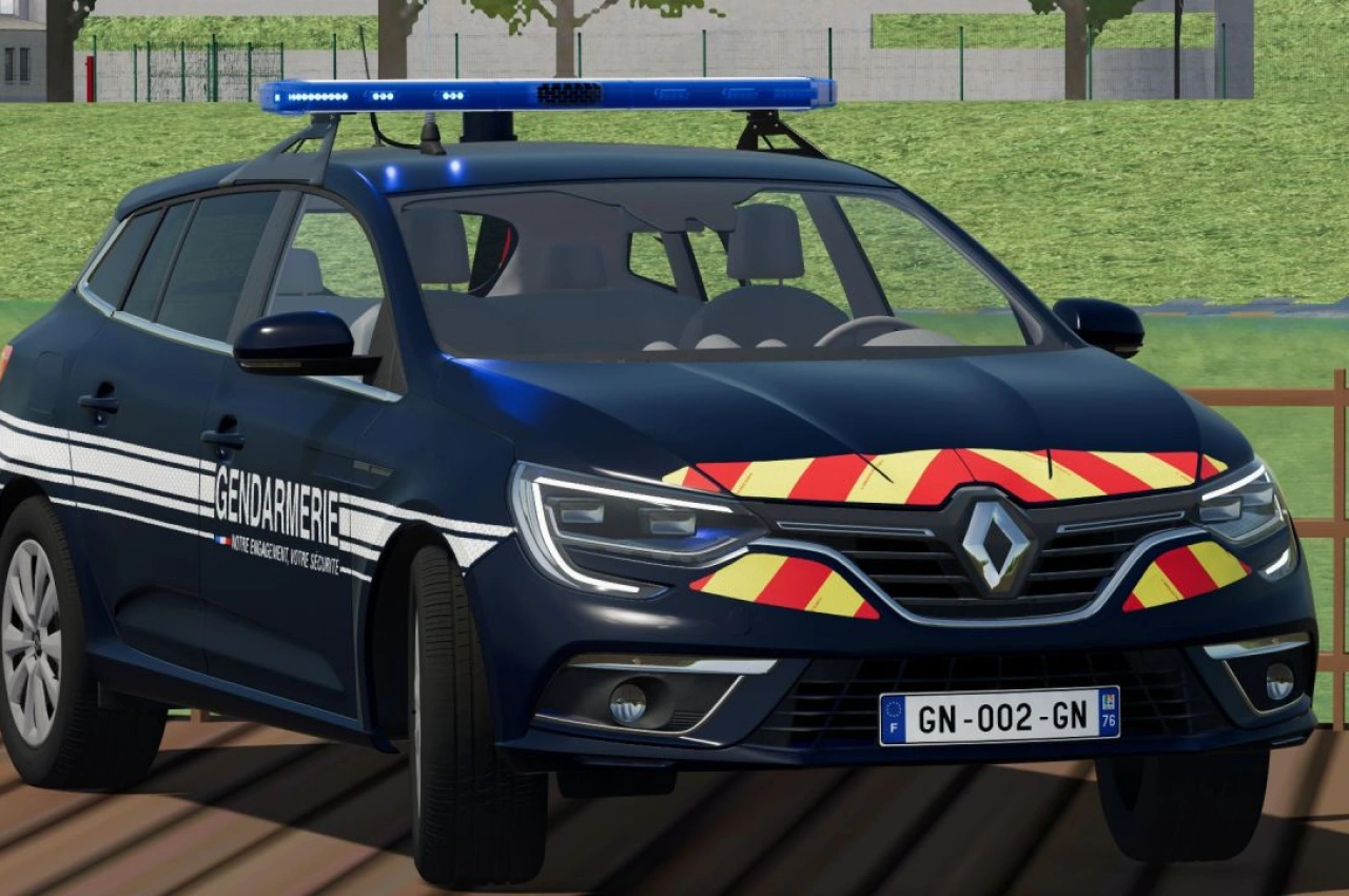 Автомобіль Renault Megane IV Phase 1 GN для Farming Simulator 22