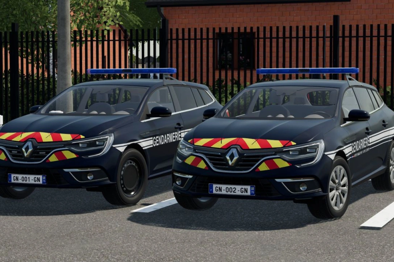 Автомобіль Renault Megane IV Phase 1 GN для Farming Simulator 22