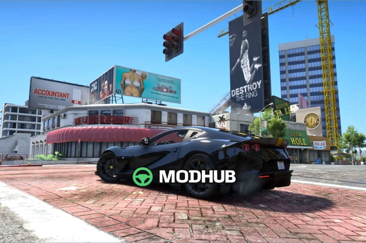 Автомобіль Ferrari 812 Superfast для GTA 5