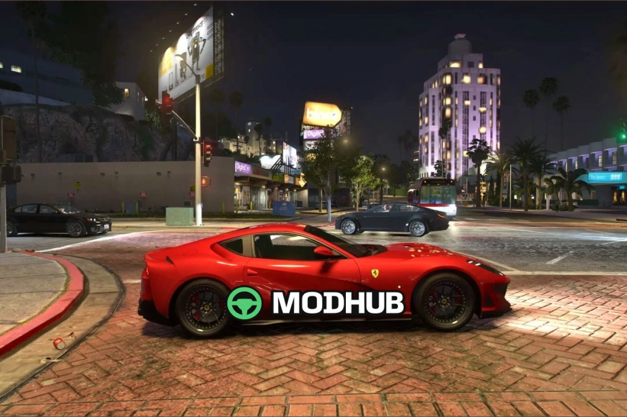 Автомобіль Ferrari 812 Superfast для GTA 5