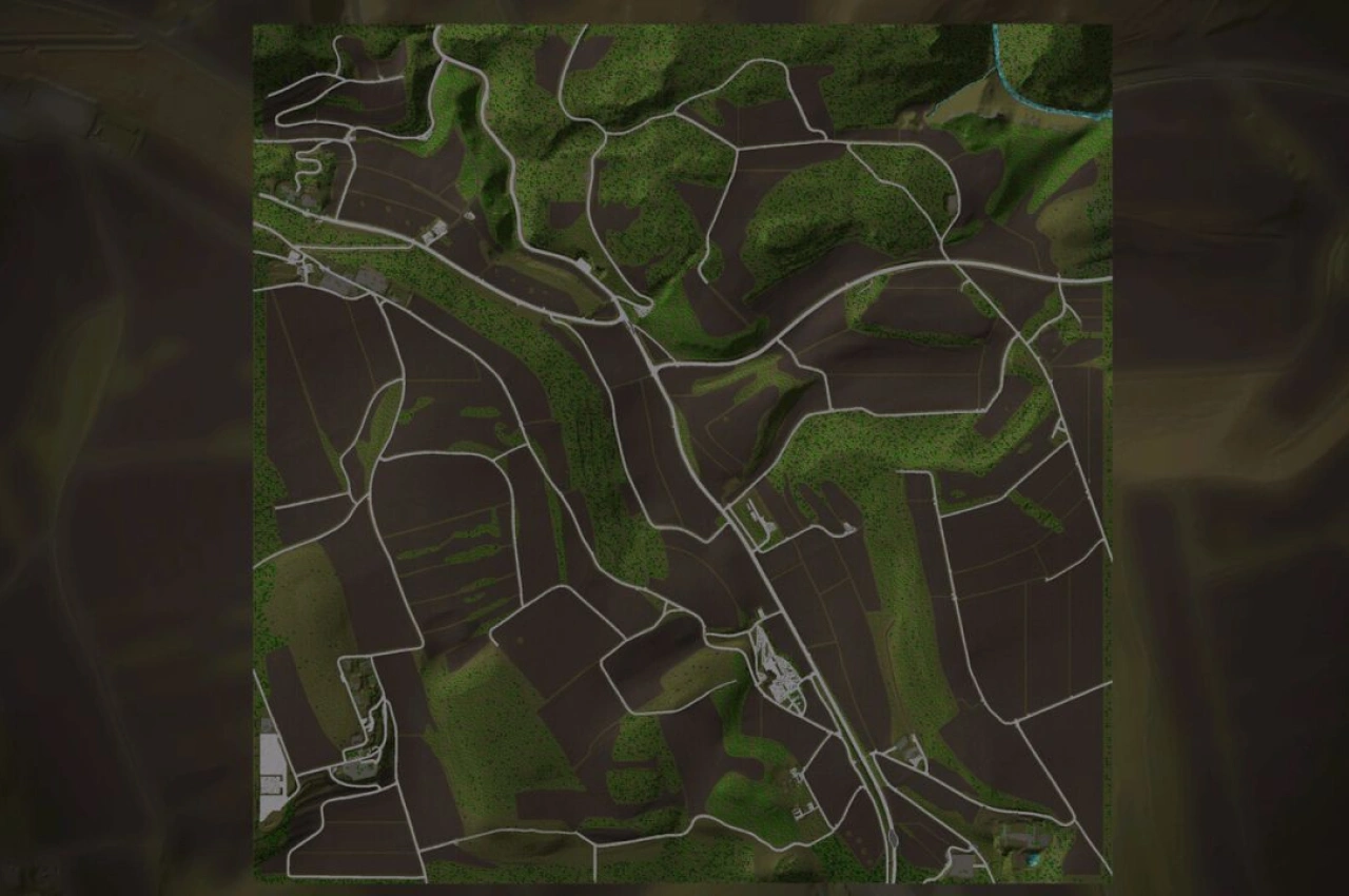 Карта Münsinger Alb для Farming Simulator 25