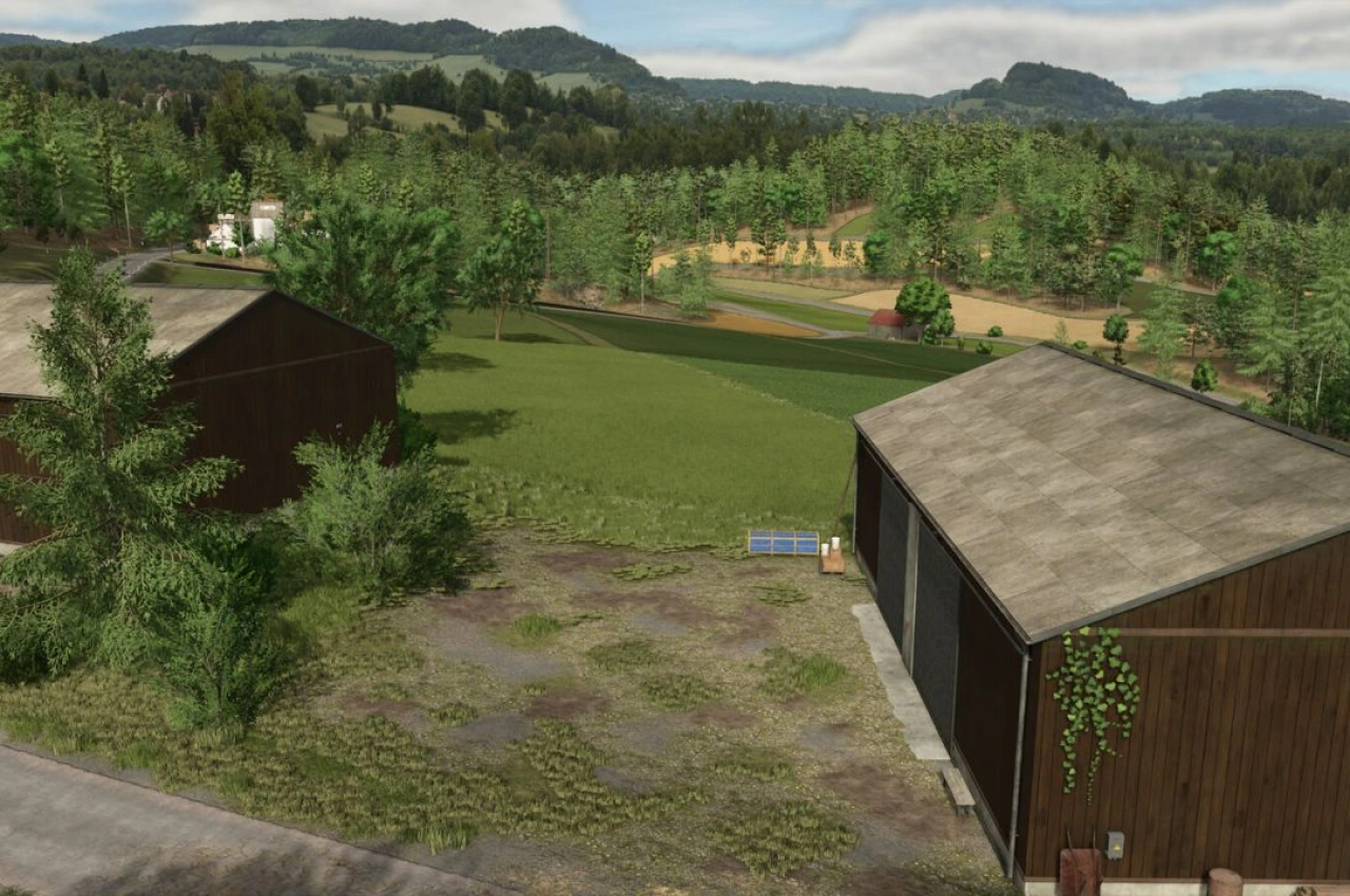 Карта Münsinger Alb для Farming Simulator 25