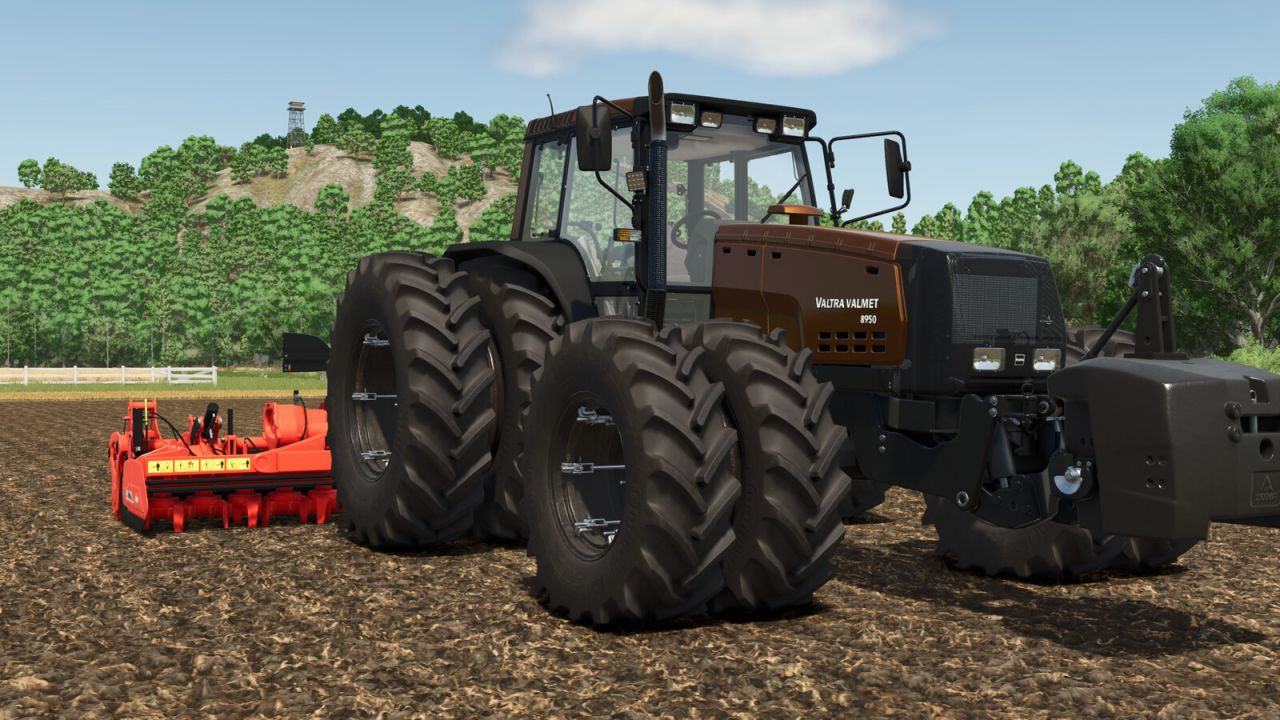 Трактор Valtra Valmet Series 8x50 для Farming Simulator 25