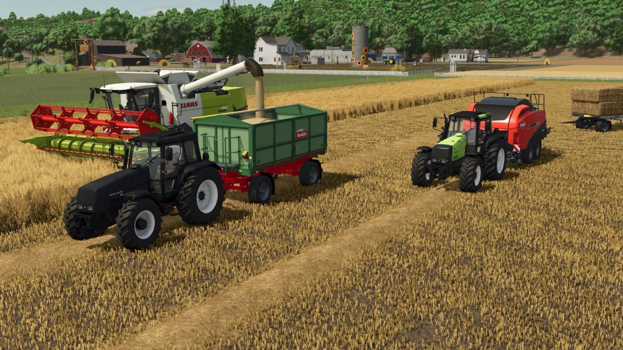 Трактор Valtra Valmet Series 8x50 для Farming Simulator 25