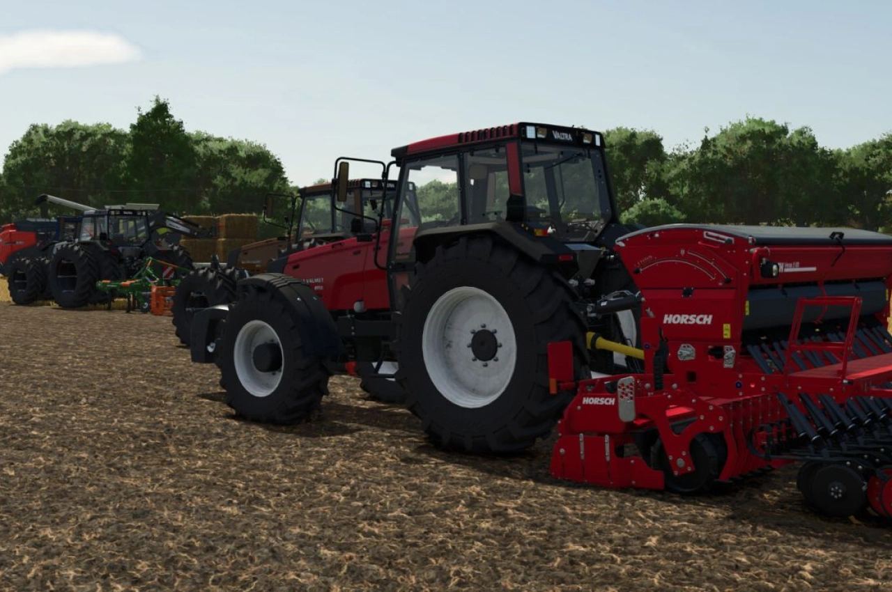 Трактор Valtra Valmet Series 8x50 для Farming Simulator 25