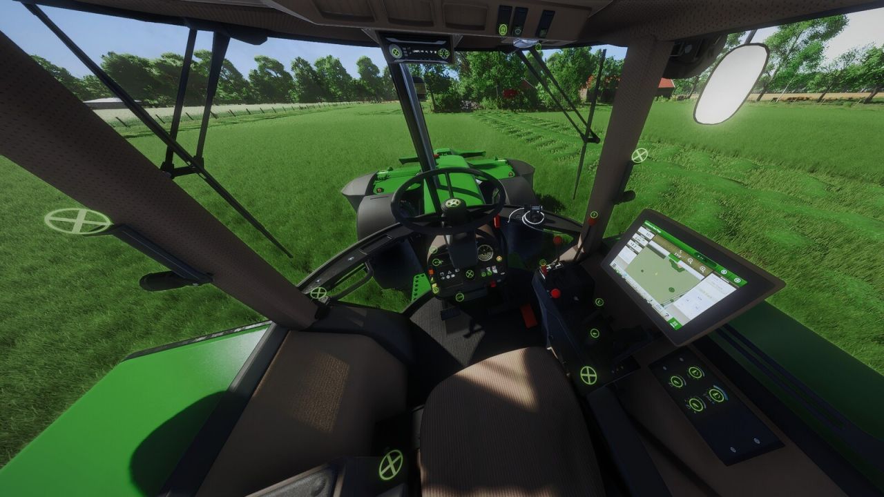 Трактор John Deere 3x40 / 3x50 Series для Farming Simulator 25