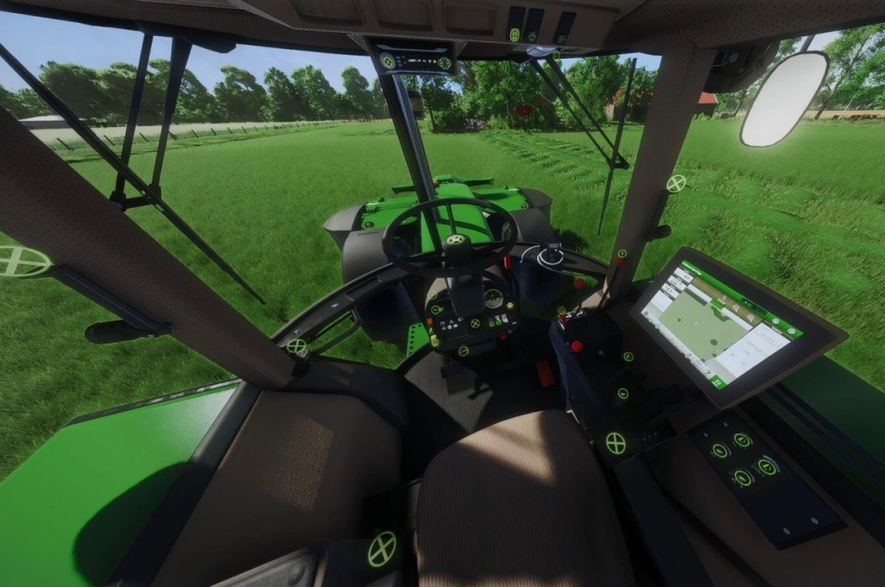 Трактор John Deere 3x40 / 3x50 Series для Farming Simulator 25