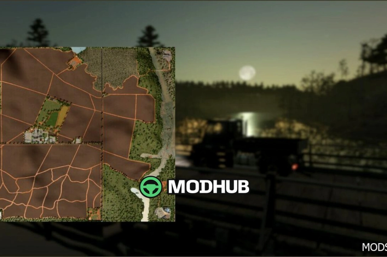 Карта Fazenda Novo Horizonte для Farming Simulator 25