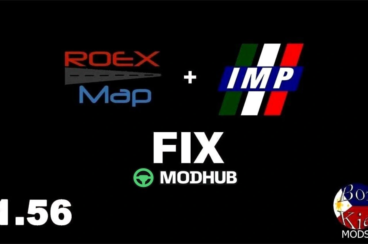 Карта Roextended – Italy Map Project FIX для Euro Truck Simulator 2