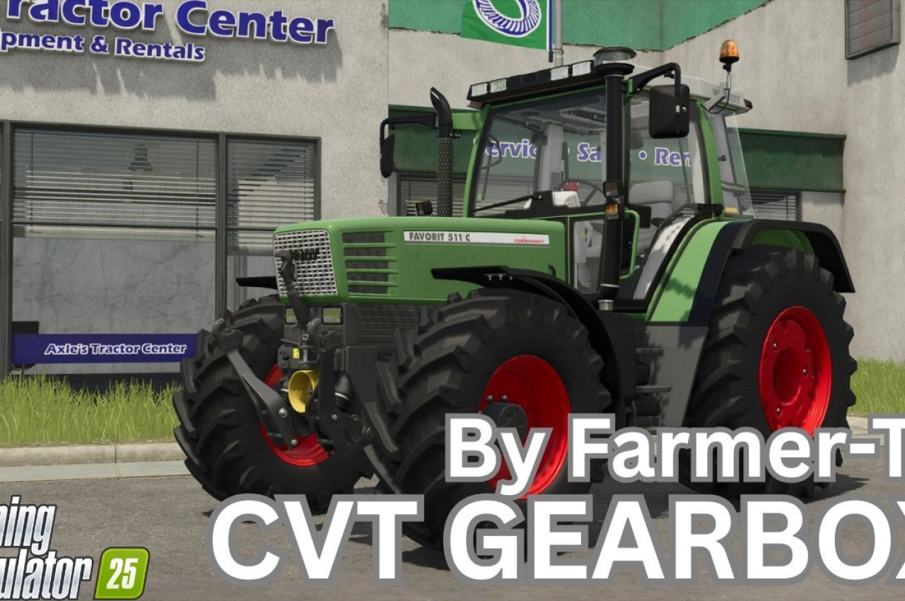 Трактор Fendt Favorit 500 CVT для Farming Simulator 25